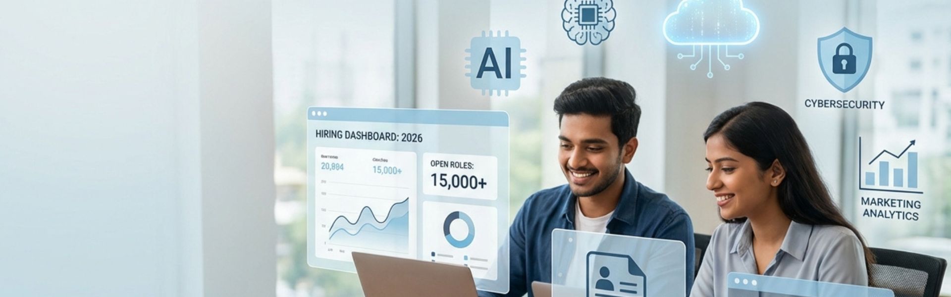 top jobs for freshers in india